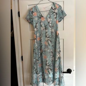 Modest spring floral dress🌸